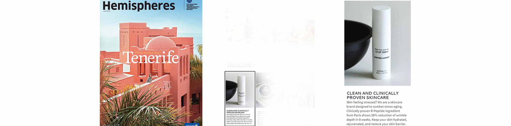 UNITED Airlines Hemispheres magazine June Summer Essential 2022